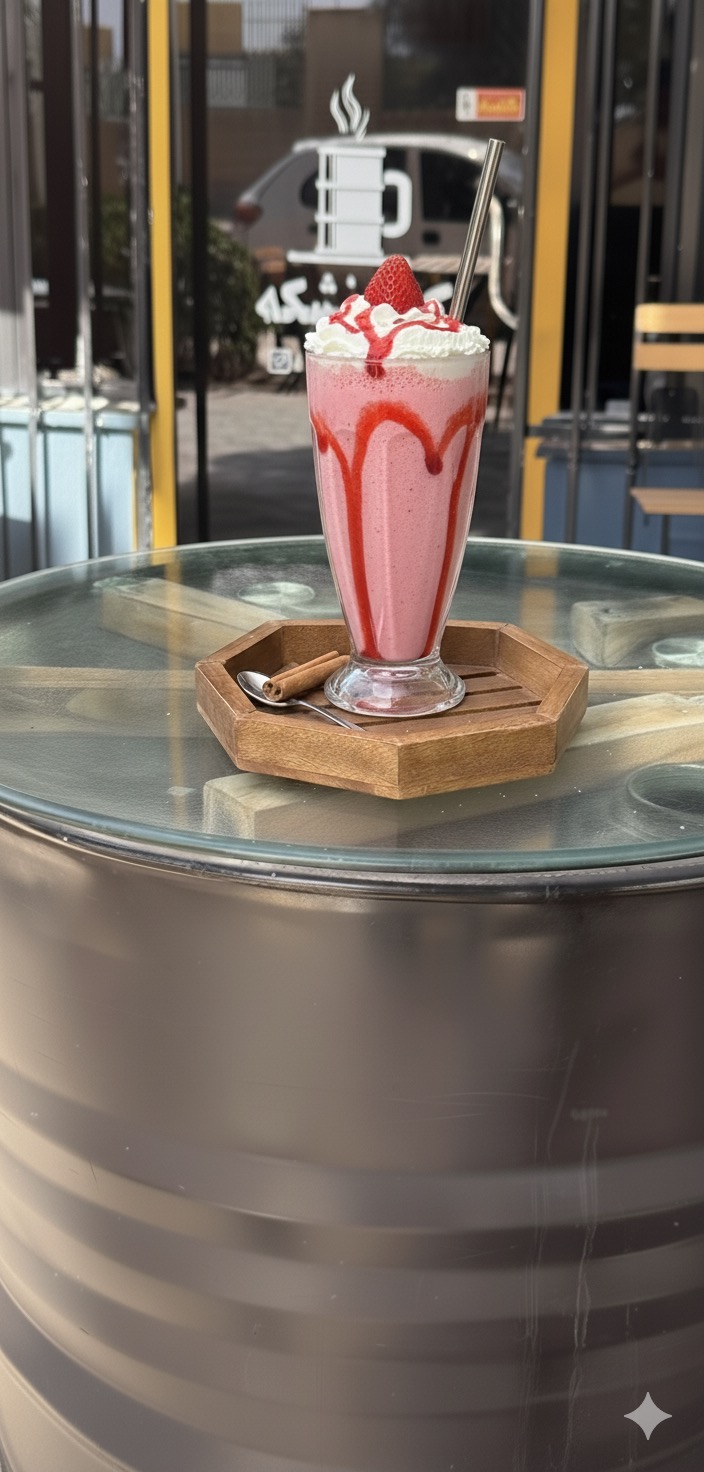 شیک توت فرنگی